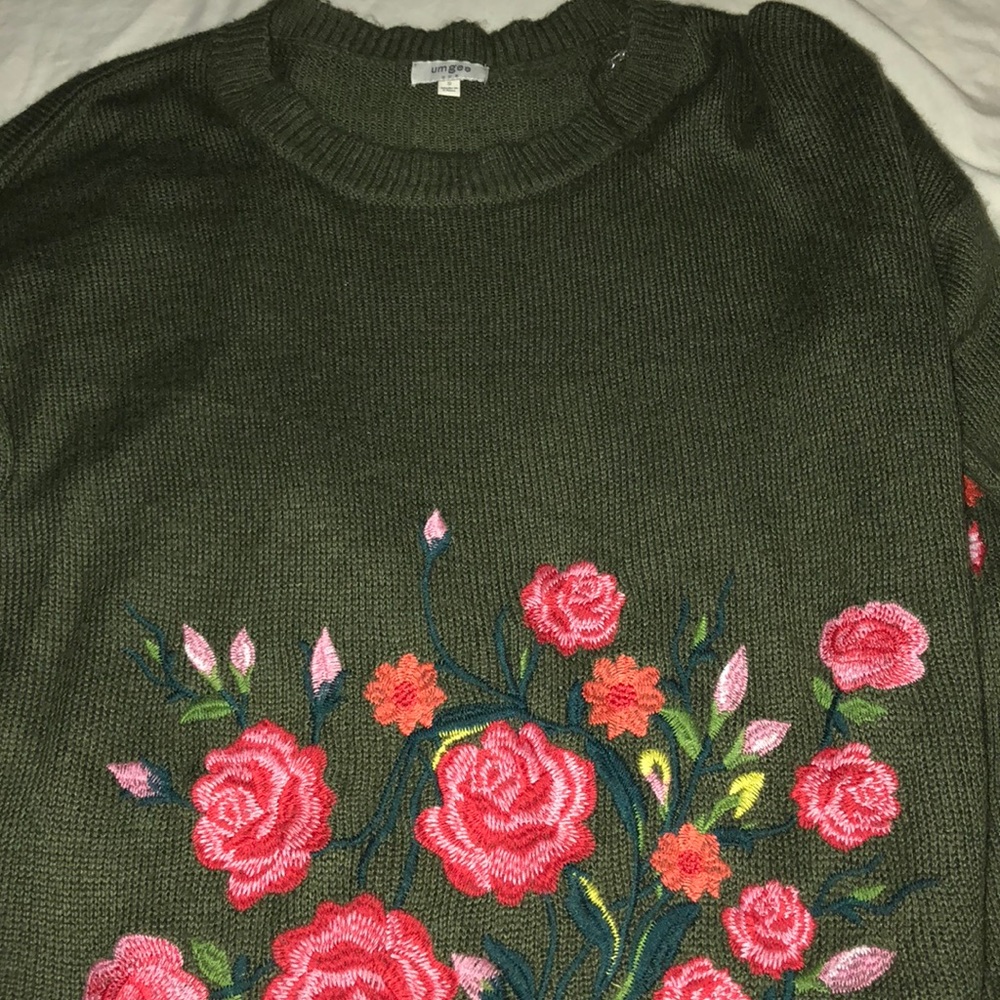 Umgee USA Olive oversized sweater